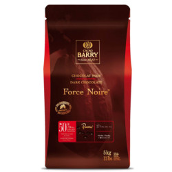 Chocolat noir Force Noire  50% 5kg - Cacao Barry