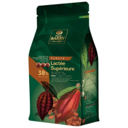 Chocolat de couverture Lactée Supérieure 38% 5Kg - Cacao Barry