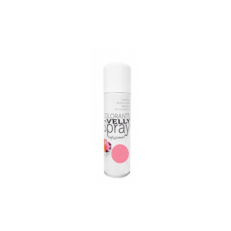 Velly spray Colorant effet velours Rose 250ml - Mallard Ferrière