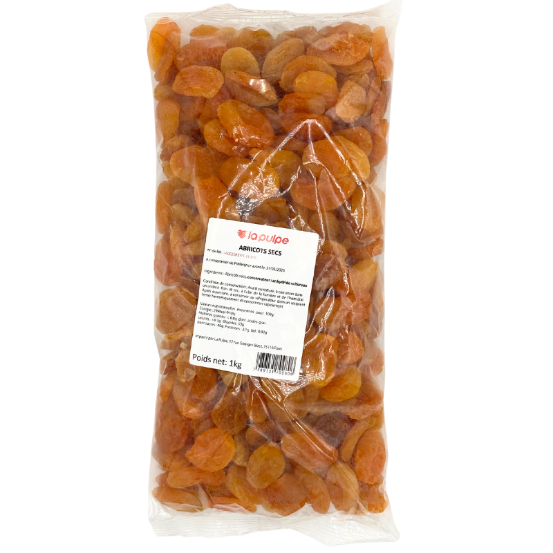 Abricots sec 1kg - La Pulpe