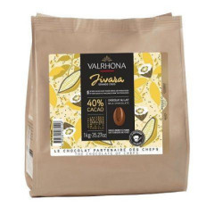 Jivara 40 % 1kg - Chocolat lait  à pâtisser Valrhona