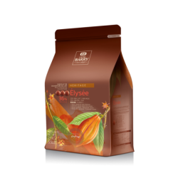 Chocolat de couverture au lait Elysée 36% 2,5kg - Maison Lenôtre x Cacao Barry