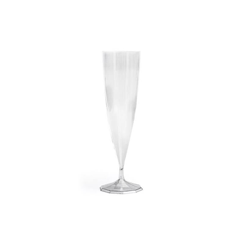 Flûte à Champagne cristal - 10 pièces