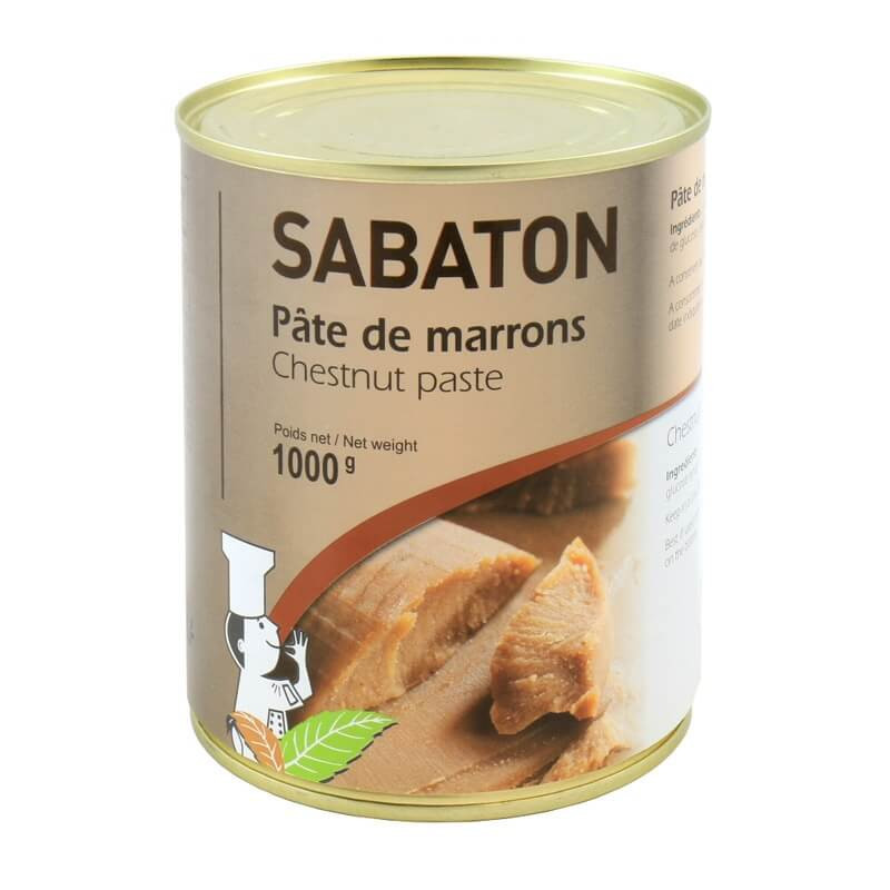 Pâte de marrons 1kg - Sabaton