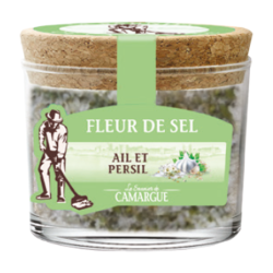 Fleur de sel de Camargue - Ail et persil 130g
