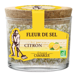 Fleur de sel de Camargue - Citron 140g