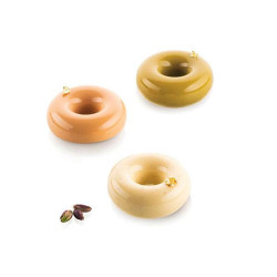 Moule silicone 6 donuts gourmands - Silikomart professional