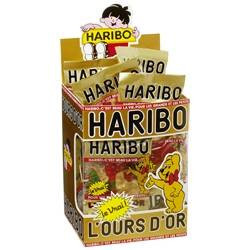 Présentoir L'ours d'or boite de 30 sachets x40g - Haribo
