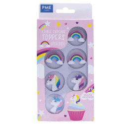 Cake toppers licorne x 6 - PME