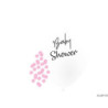 Ballon baby shower fille x 6 + confettis rose