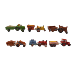 Série fèves tracteurs-remorques x 12