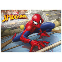 Feuille de sucre rectangle Spider Man Marvel