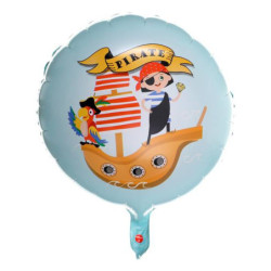 Ballon aluminium Pirate Ø45cm