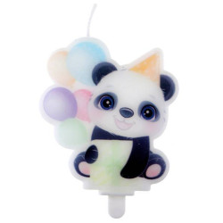 Bougie d'anniversaire Panda