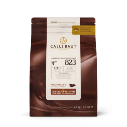 Chocolat 823 lait 33,8% 2,5kg - Callebaut