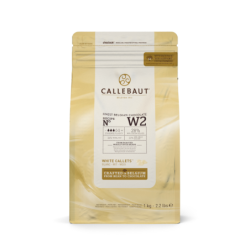 Chocolat blanc W2 28% 1kg - Callebaut