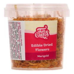 Fleurs séchées comestibles souci Marigold 5g - Funcakes