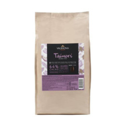 Chocolat de couverture noir Tainori 64% 3kg - Valrhona