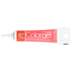 Tube Colorant Gel Rose Fraise 20g - Modecor